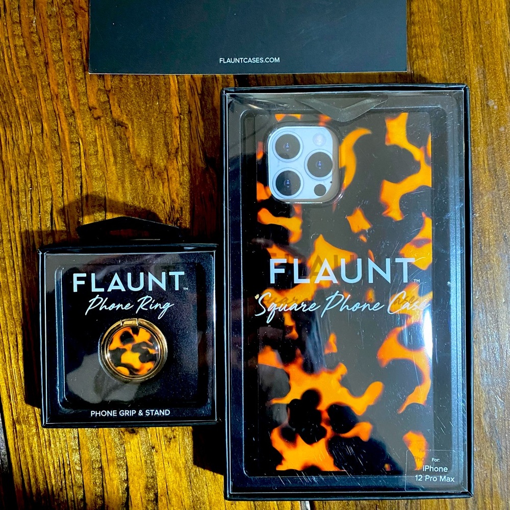 iPhone 12 Pro Max Square Case & Grip/stand